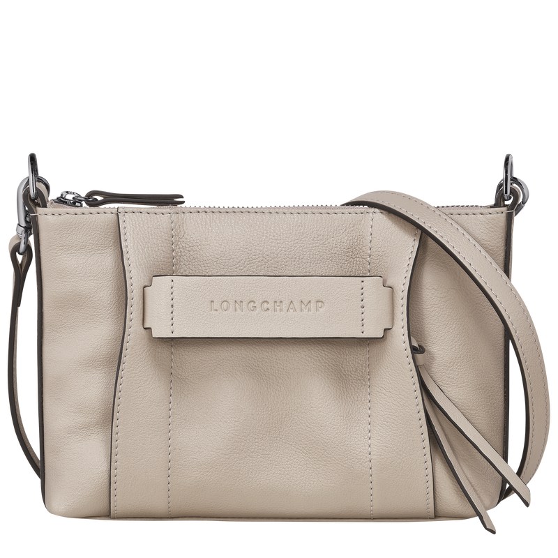 Clay Longchamp 3D S Crossbody bag - Leather Women Crossbody bags | 413876CTJ