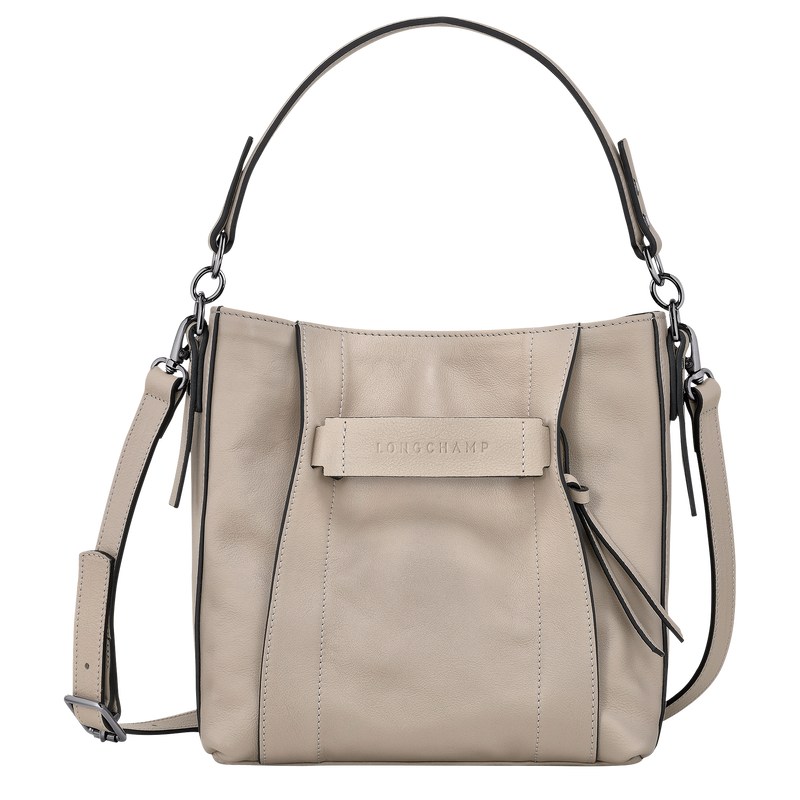 Clay Longchamp 3D S Crossbody bag - Leather Women Crossbody bags | 861753KDG