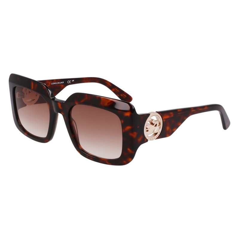 Dark Havana Longchamp OTHER Women Sunglasses | 468130SOY