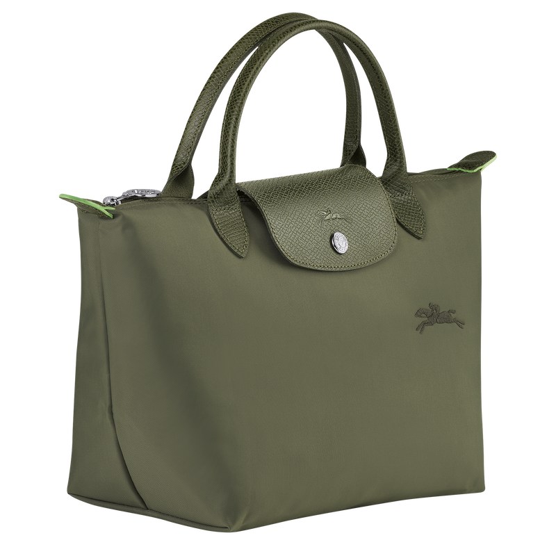 Forest Longchamp Le Pliage Green S - Recycled canvas Women Handbags | 027384FRX