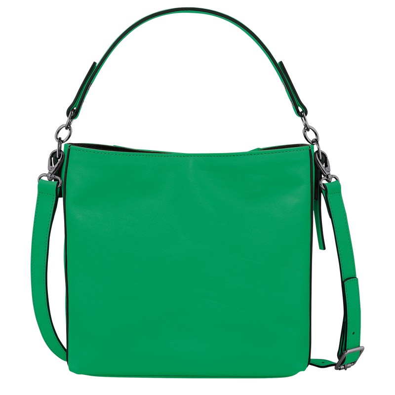 Green Longchamp 3D S Crossbody bag - Leather Women Crossbody bags | 815720NUV