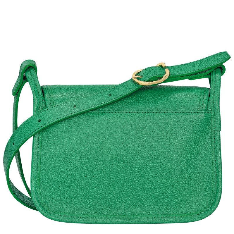 Green Longchamp Le Foulonné S Crossbody bag - Leather Women Crossbody bags | 548261TGZ