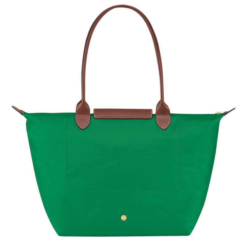 Green Longchamp Le Pliage Original L - Recycled canvas Women Shoulder bags | 401632ZIN