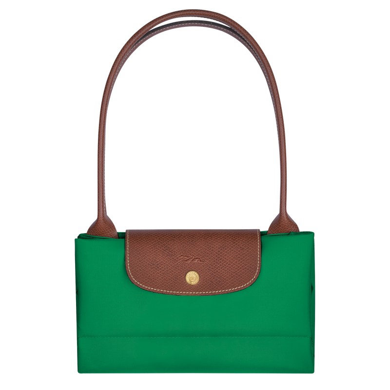 Green Longchamp Le Pliage Original L - Recycled canvas Women Shoulder bags | 401632ZIN