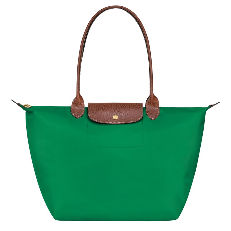 Green Longchamp Le Pliage Original L - Recycled canvas Women Shoulder bags | 401632ZIN