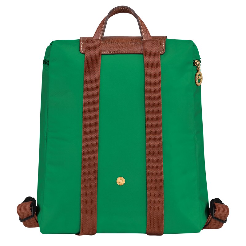 Green Longchamp Le Pliage Original M - Recycled canvas Women Backpacks | 153682UKR