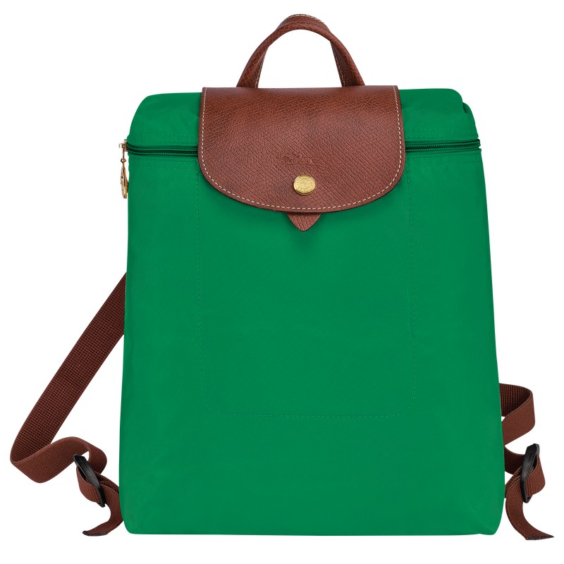 Green Longchamp Le Pliage Original M - Recycled canvas Women Backpacks | 153682UKR