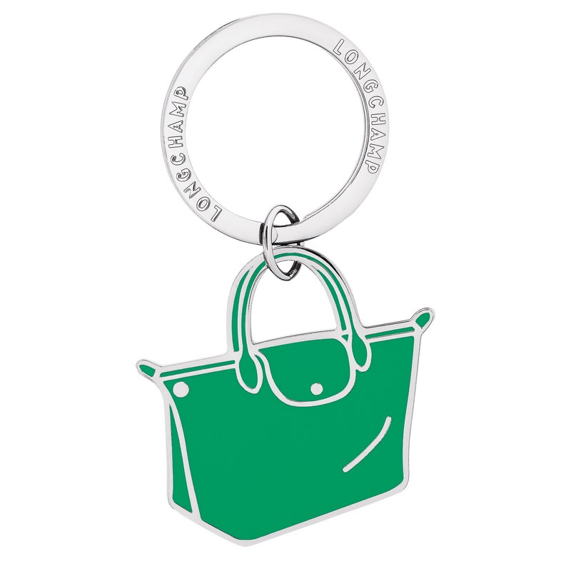 Green Longchamp Le Pliage - OTHER Women Key rings | 931547MZT