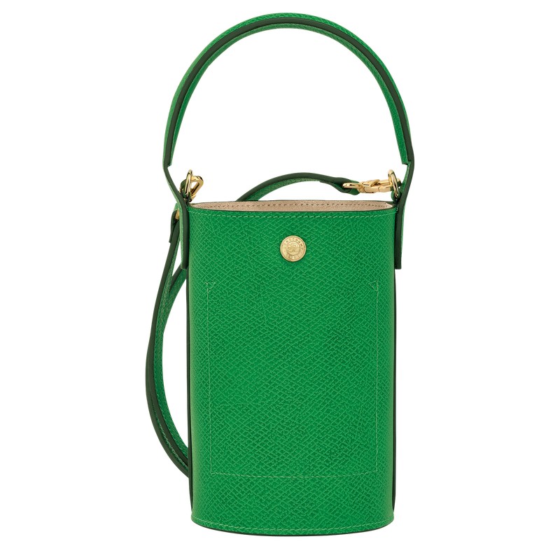 Green Longchamp Épure XS Crossbody bag - Leather Women Crossbody bags | 049783DKA