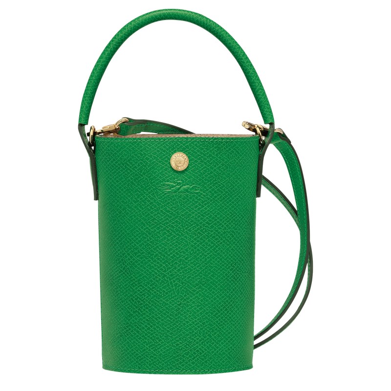 Green Longchamp Épure XS Crossbody bag - Leather Women Crossbody bags | 049783DKA