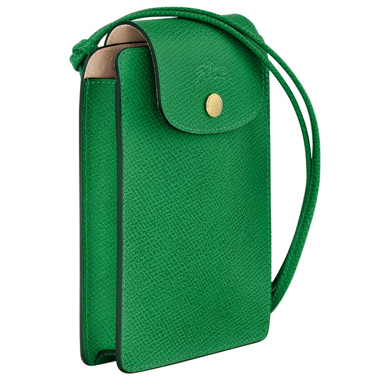 Green Longchamp Épure XS Crossbody bag - Leather Women Crossbody bags | 436520WHS