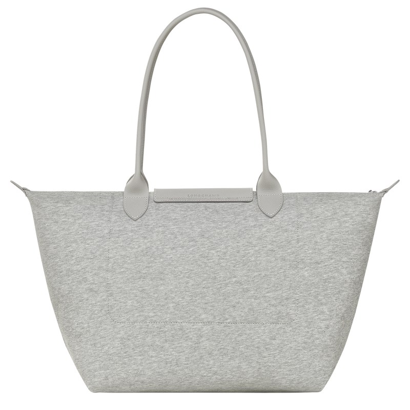 Grey Longchamp Le Pliage Collection L - Canvas Women Shoulder bags | 568937YZM