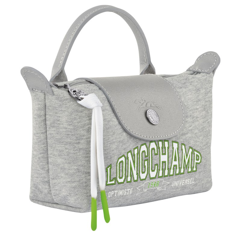 Grey Longchamp Le Pliage Collection Pouch - Canvas Women Pouches & Cases | 243871RBT