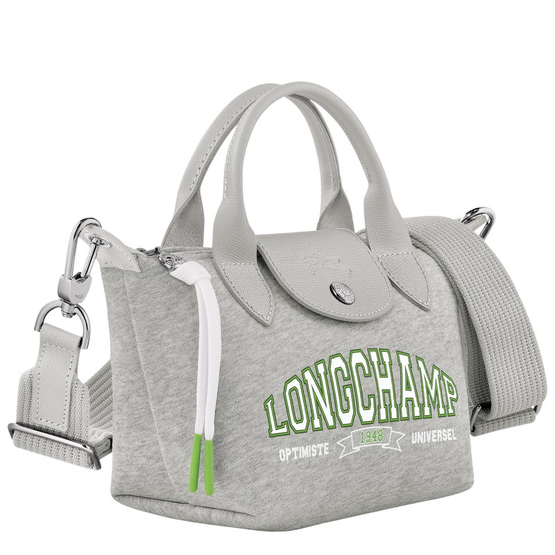 Grey Longchamp Le Pliage Collection XS - Canvas Women Handbags | 184976FHJ