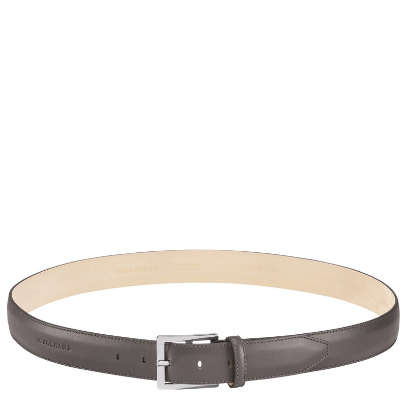 Grey Longchamp Végétal - Leather Men Belts | 637201PFS