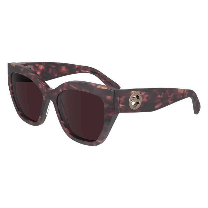 Havana Red Longchamp OTHER Women Sunglasses | 810925BCZ