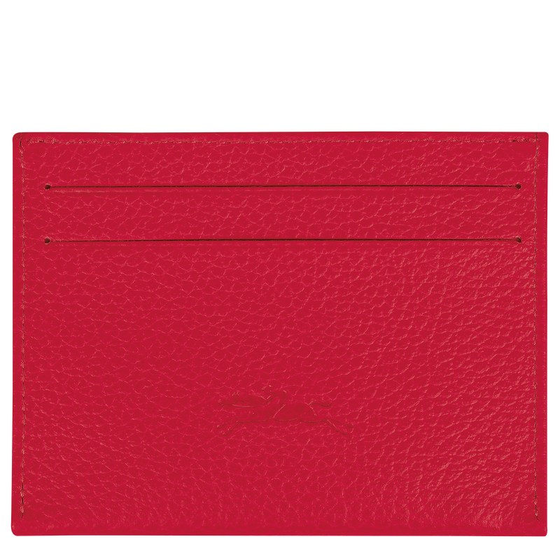 Love Longchamp Le Foulonné Cardholder - Leather Women Cardholders & Coin purses | 173925YMB