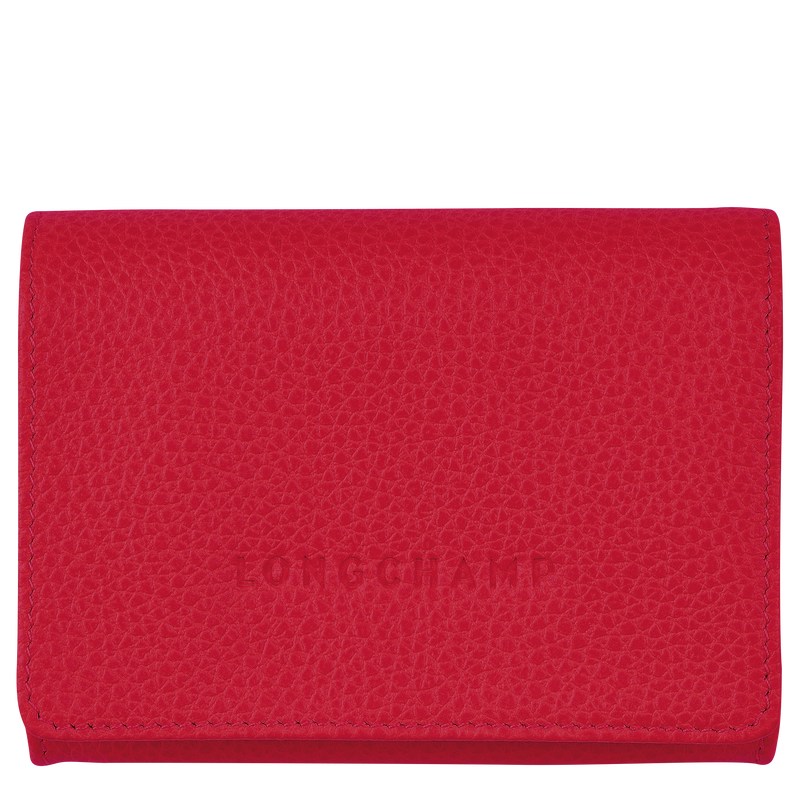 Love Longchamp Le Foulonné Coin purse - Leather Women Cardholders & Coin purses | 160798RKO