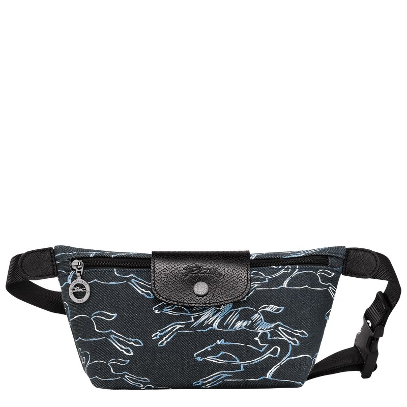 Navy Longchamp Le Pliage Collection XS Belt - Canvas Women Shoulder bags | 415306HQG