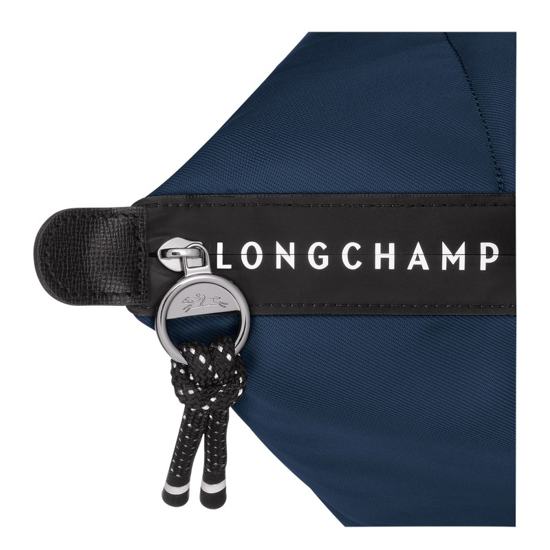 Navy Longchamp Le Pliage Energy L - Recycled canvas Women Shoulder bags | 392047QJR