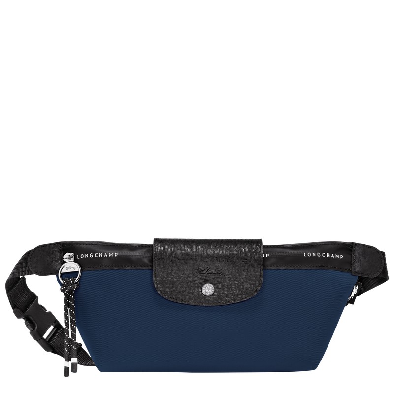 Navy Longchamp Le Pliage Energy M - Canvas Men Belt bags | 573069CHX