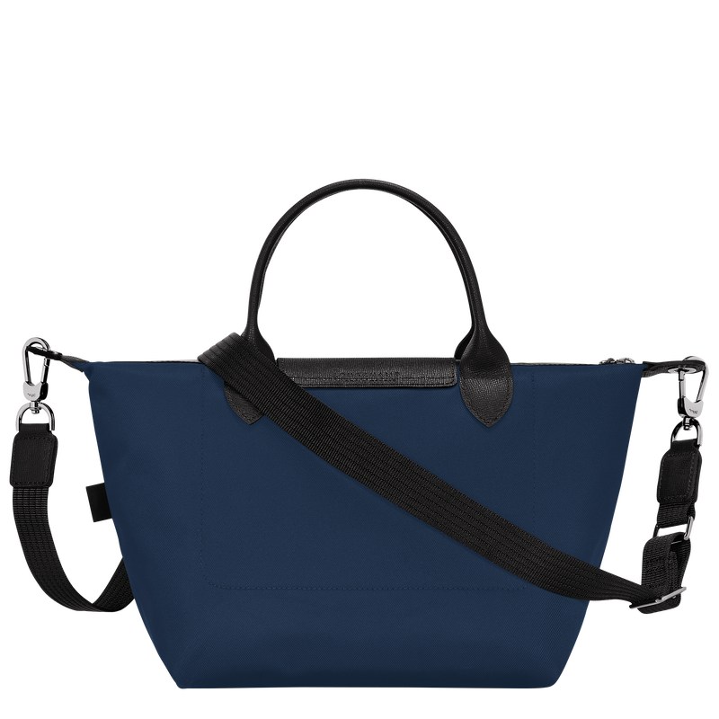 Navy Longchamp Le Pliage Energy S - Recycled canvas Women Handbags | 501238MOL