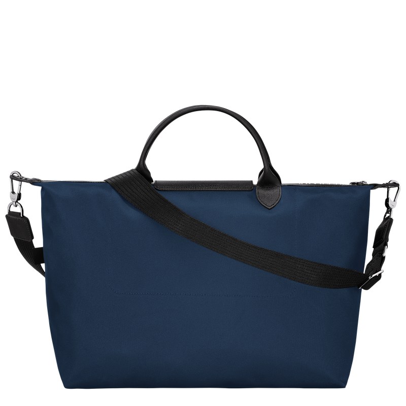 Navy Longchamp Le Pliage Energy XL - Recycled canvas Women Handbags | 351907FRH