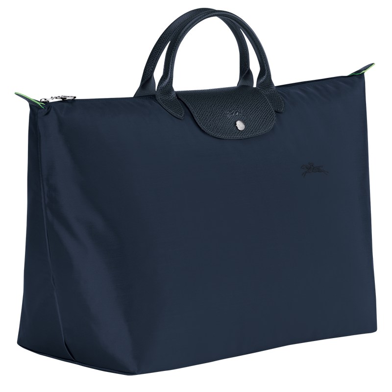 Navy Longchamp Le Pliage Green S - Recycled canvas Women Travel bags | 602834ONZ