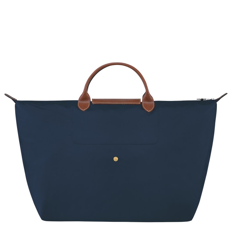 Navy Longchamp Le Pliage Original S - Recycled canvas Women Travel bags | 296754TKH