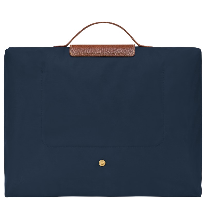 Navy Longchamp Le Pliage Original S - Recycled canvas Men Briefcase | 341807ZSY