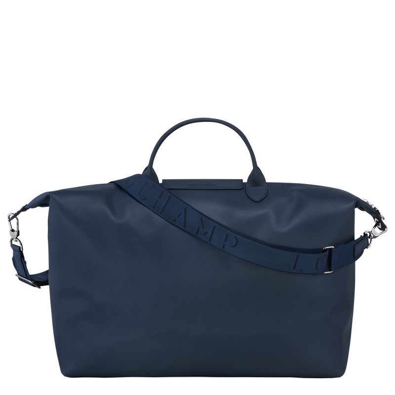 Navy Longchamp Le Pliage Xtra S - Leather Men Travel bags | 049281APG