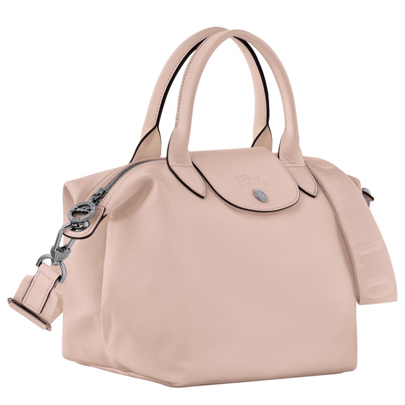 Nude Longchamp Le Pliage Xtra S - Leather Women Handbags | 943862DVX