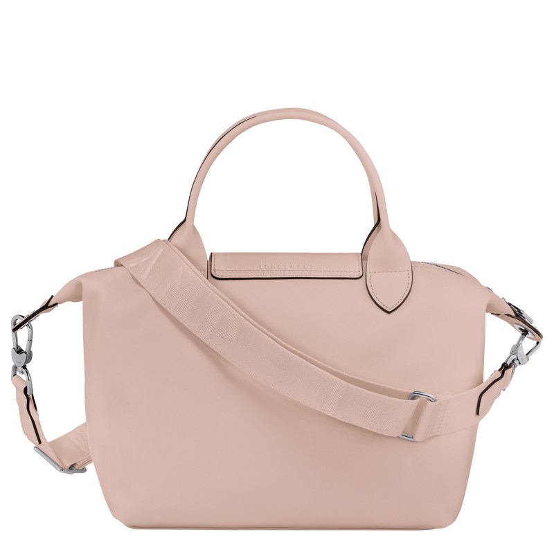 Nude Longchamp Le Pliage Xtra S - Leather Women Handbags | 943862DVX