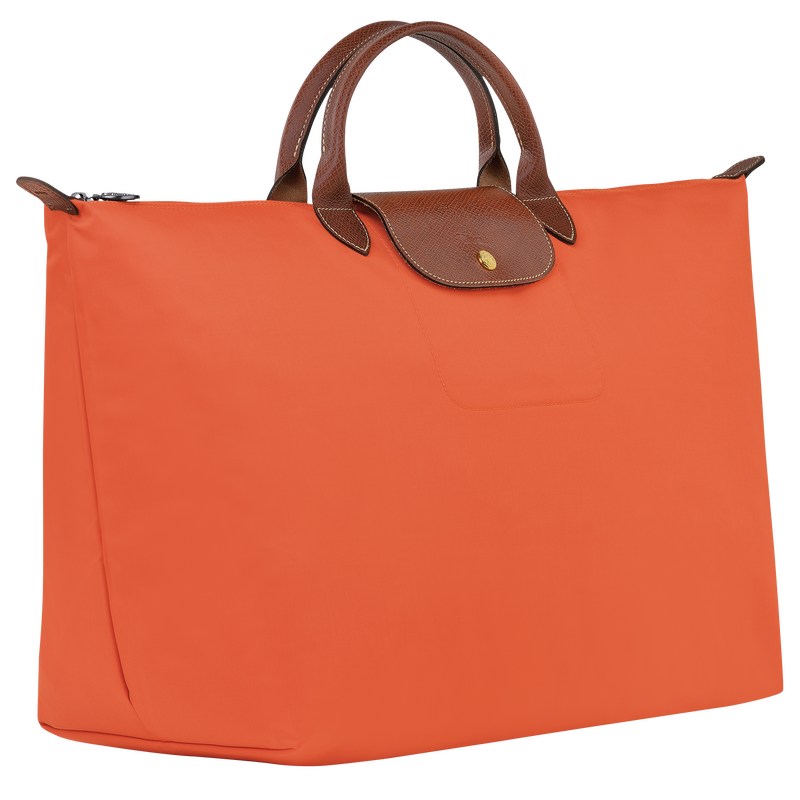 Orange Longchamp Le Pliage Original S - Recycled canvas Women Travel bags | 482907DOL