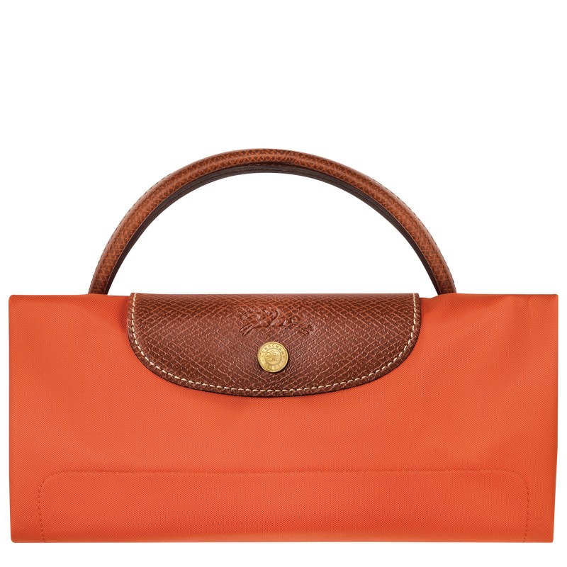 Orange Longchamp Le Pliage Original S - Recycled canvas Women Travel bags | 482907DOL