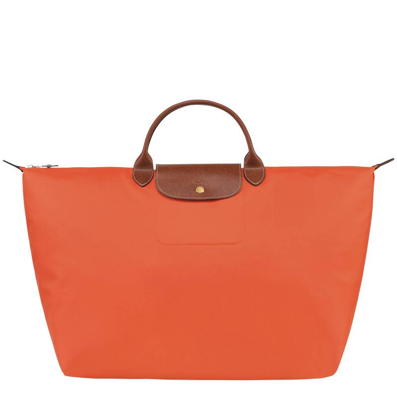 Orange Longchamp Le Pliage Original S - Recycled canvas Women Travel bags | 482907DOL