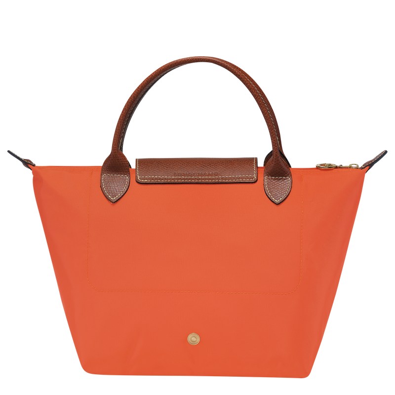 Orange Longchamp Le Pliage Original S - Recycled canvas Women Handbags | 394526ZVC