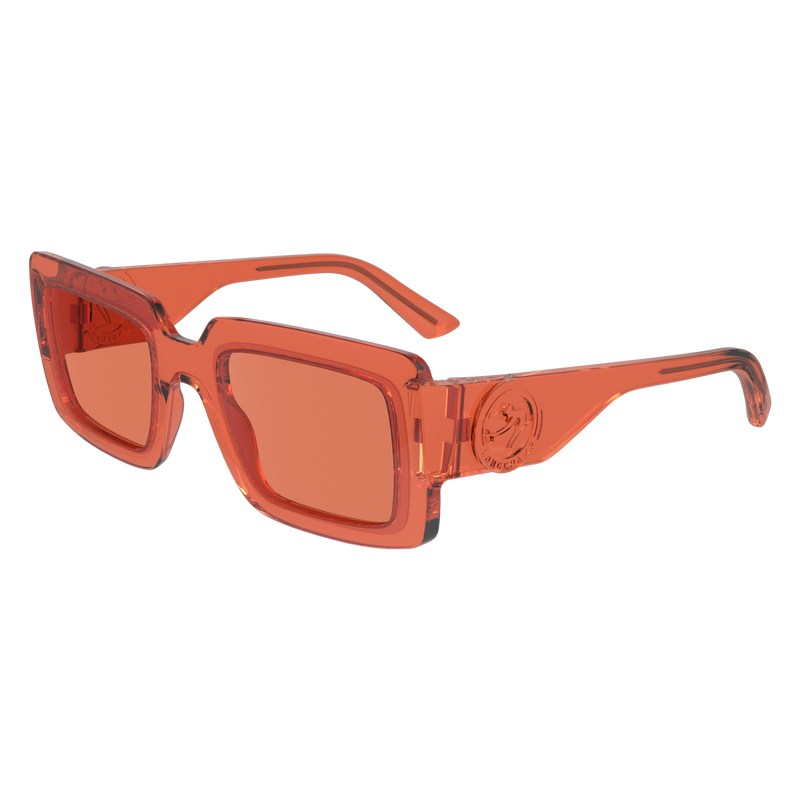 Orange Longchamp OTHER Women Sunglasses | 714530JHV