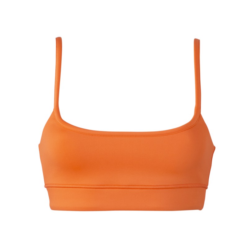 Orange Longchamp Sport bra - Jersey Women Tops & Blouses | 405769CGH