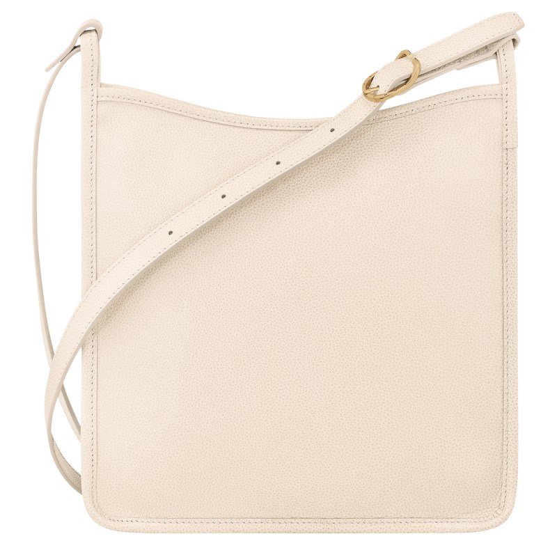 Paper Longchamp Le Foulonné M Crossbody bag - Leather Women Crossbody bags | 718924QHJ