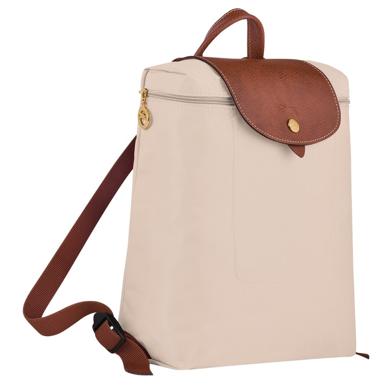 Paper Longchamp Le Pliage Original M - Recycled canvas Women Backpacks | 143802JKW