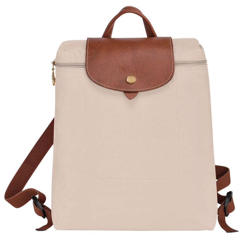 Paper Longchamp Le Pliage Original M - Recycled canvas Women Backpacks | 143802JKW