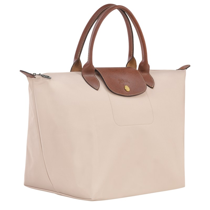 Paper Longchamp Le Pliage Original M - Recycled canvas Women Handbags | 793018HSL