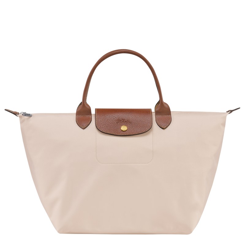 Paper Longchamp Le Pliage Original M - Recycled canvas Women Handbags | 793018HSL