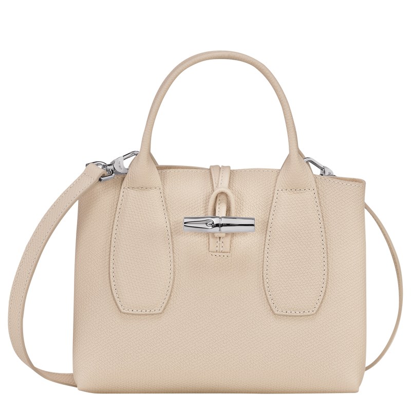 Paper Longchamp Le Roseau S - Leather Women Handbags | 632150UPR