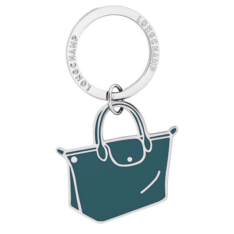 Peacock Longchamp Le Pliage - OTHER Women Key rings | 587906IWL