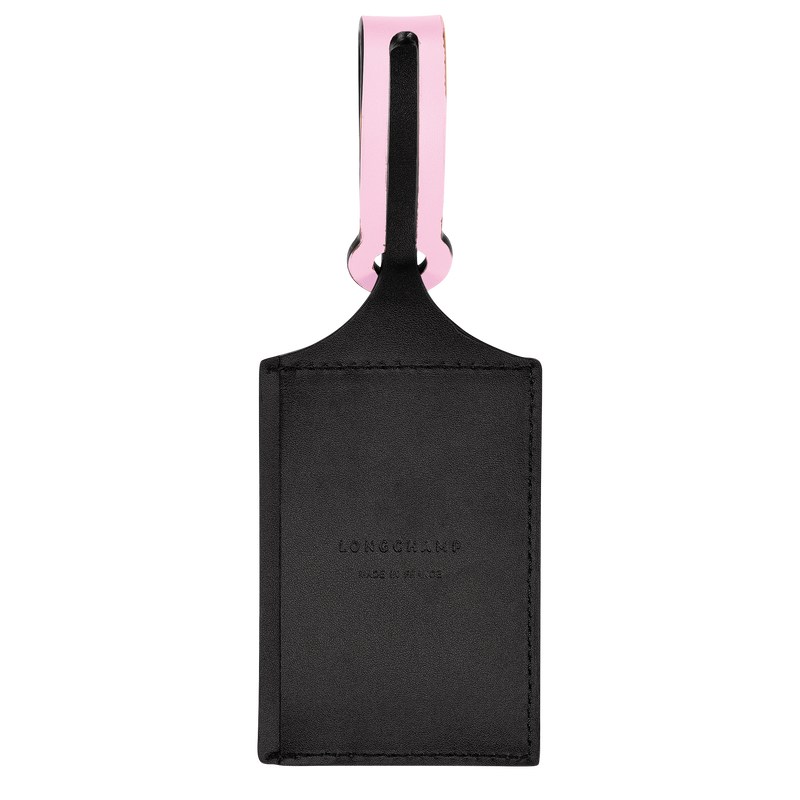 Pink Longchamp LGP Travel Luggage tag - Leather Women Travel accessories | 542739UVP