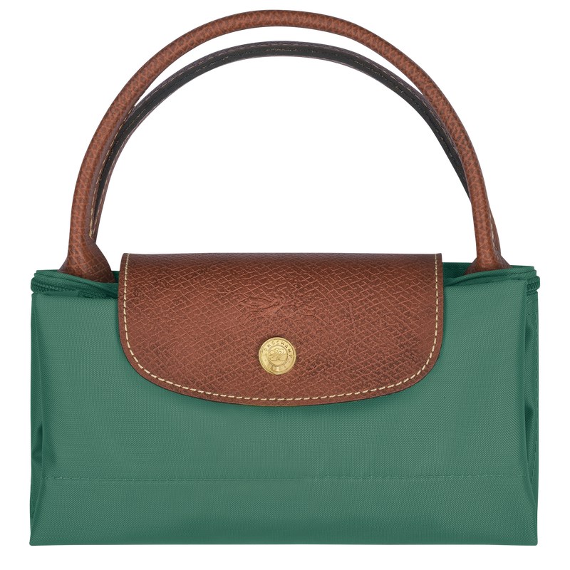 Sage Longchamp Le Pliage Original S - Recycled canvas Women Handbags | 390472WNY