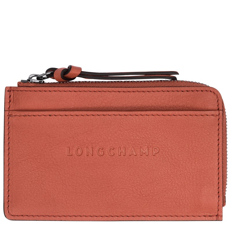 Sienna Longchamp 3D Card holder - Leather Women Cardholders & Coin purses | 497601KVW