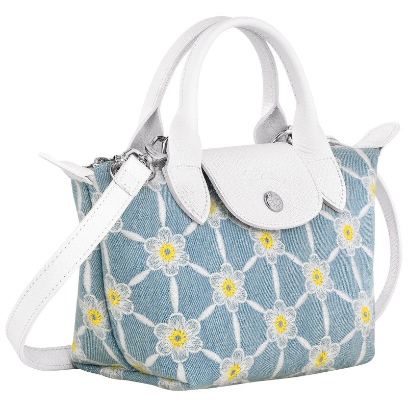 Sky Blue Longchamp Le Pliage Collection XS - Canvas Women Handbags | 870194ASZ